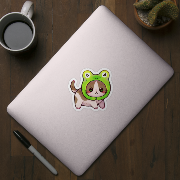 Frog Kitty by Riacchie Illustrations